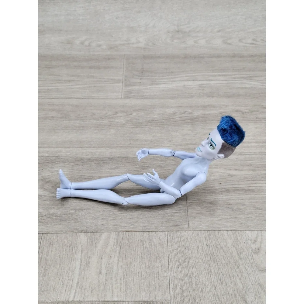 Monster High Slo Mo Mortavitch Boy Nude Doll No Clothes AS IS Mattel 2008